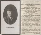 Sengers Antonius Hendrikus x Haaren van 1928