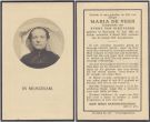 Veer Maria de x Pinxteren van 1929