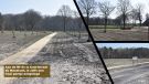  nieuw parkje bij Maaskant